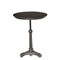 Homeroots 30" Brown Iron Round Pedestal End Table 571184 - alternate 4