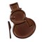 Picnic Time Family Of Brands Reversible Snowman Sectioned Serving Tray with Knife, Stained Parawood 847-06-512-000-0 - alternate 5