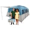 Wakeman 12 Person Large Camping Tent Tall Family Cabin Shelter w/ 2 Room Dividers, 6 Mesh Windows 75-CMP1203 - alternate 5