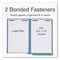 Pendaflex Colored Reinforced End Tab Fastener Folders, Straight Tab, Exp 0.75", 2 Fasteners, Legal, Blue, 50PK 1007058 - alternate 2