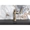 Kingston Brass One-Handle Single-Hole Bathroom Faucet with Push Pop-Up Drain, Antique Brass KS3543TKL - alternate 5