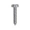 Auveco 14 x 1 1/4in Indented Hex Head Tapping Screw 7/16in Hex Zinc, 100PK 2267 - alternate 1