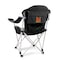 Picnic Time Family Of Brands NCAA Maryland Terrapins Reclining Camp Chair - Beach Chair for AdultsBlack with Gray Accents 803-00-175-314-0 - alternate 1