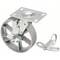 Zoro Select Plate Caster, 1250 lb. Load, Silver Wheel P21S-C080KP-16-WB-DL - alternate 2