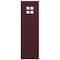 Ekena Millwork True Fit PVC San Antonio Mission Style Fixed Mount Shutters, Wine Red, 12W x 32H, PR TFP001ST12X032WR - alternate 10