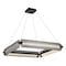 Euf Neoness, Chandelier, 4-Light, 34", Matte Black, Smoked Glass 50052-011 - alternate 4
