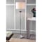 Jonathan Y Amelia Lotus 59" Crystal / Metal LED Floor Lamp, Smoke Gray/Chrome JYL2032A - alternate 3