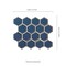 Msi Vague Blue Hexagon Sample Glass Mesh-Mounted Mosaic Tile ZOR-MD-0527-SAM - alternate 13