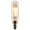 Satco 3.5 Watt T6 LED 2000K CCT Candelabra Base Clear Glass Amber Straight Filament Dimmable 120 Volt S14216 - alternate 3