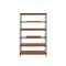 Homeroots 70" Oak And Black Metal and Wood Six Tier Etagere Bookcase 486300 - alternate 1