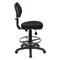 Office Star Products DC Series Sculptured Seat & Back Custom Fabric Drafting Chair, Dillon Black DC517V-R107 - alternate 5