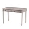 Homeroots 43" Gray Solid Wood Writing Desk With Two Drawers 402016 - alternate 3