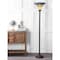 Jonathan Y Peacock Tiffany-Style 70" Torchiere LED Floor Lamp, Bronze JYL8006A - alternate 5
