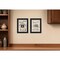 Homeroots Set Of Two Friendship Journey 1 Black Framed Print Kitchen Wall Art, 2PK 405923 - alternate 2