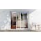 Vdomdoors Patio Exterior Metal-Plastic Sliding Doors / Patio 8166 White Silk 72" x 80" Right active door / Te PATIO8166WS-7280-RH - alternate 5