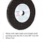 3M 3M Reinforced Weld Grinding Wheel 01991, 3 in x 0.22 in x 3/8 in, 10PK 1991 - alternate 4
