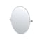 Gatco Sky 26.5" Frameless Oval Mirror, Chrome 5559 - alternate 1