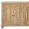 Homeroots 60in Natural Distressed Solid Wood Sideboard with Four Doors 488676 - alternate 6