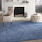 Homeroots 8' X 11' Navy Blue Indoor Outdoor Area Rug 522324 - alternate 6