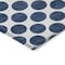 Homeroots 9' X 12' Navy Blue And Ivory Polka Dot Washable Indoor Outdoor Area Rug 614927 - alternate 5