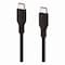 Belkin BOOST CHARGE Braided USB-C to USB-C Cable, 100 W Power Delivery, 6.6 ft, Black CAB014BT2MBK - alternate 9