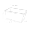 Storex Medium Classroom Storage Bin, Green 61485U06C - alternate 3