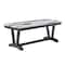 Global Furniture Usa Contemporary T1319 Blk/Wht Coffee Table T1319-BLK/WHT-CT - alternate 3