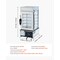Vevor 5-Tier Commercial Food Warmer Display Pizza Cabinet 120L with LED Light NB-500 - alternate 4