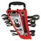 Performance Tool 6 pc. SAE Black Ratcheting Wrench Set, 72 Gear Teeth, Storage Rack W1166 - alternate 2