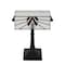 Lavish Home Tiffany Style Bankers Desk Lamp with Stained Glass Shade, Black 72-TIFF-14 - alternate 1