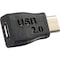 C2G USB 2.0 USB-C TO USB MICRO-B ADAPTER M/F - BLACK 28869 - alternate 5