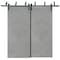 Sartodoors Double Pocket Interior Door, 36" x 84", White PLANUM0010BBB-BTN-72 - alternate 2