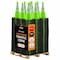Xpose Safety Traffic Safety Cone, 28 in, PVC, Dual 6 in & 4 in Reflective Collar, Lime Green, Full Pallet, PK297 LTC28-64-FP297-X - alternate 1