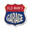 Signmission Old Man's Garage, 12 Inch X 12 Inch, Plastic Sign SHI-P-12-383-OLD MAN - alternate 1