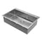 Wrightmaster 33 in. Drop-in Single Bowl 18-Gauge Stainless Kitchen Sink w/Accessories and Gently Rounded Corners ZOR-TS3322-SS - alternate 1