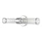Jonathan Y Cecil 23" 2-Light Tall Cylinder Iron/Striped Glass Modern Mid-Century LED Vanity, Chrome JYL3538A - alternate 6