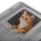 Petmaker Enclosed Cat Litter Box Foldable Litterbox with Pull-Out Drawer for Easy Cleaning Spacious PET6458 - alternate 7