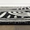 World Rug Gallery Contemporary Lines Area Rug 2 ft x 3 ft Black WR97BLACK2X3 - alternate 4