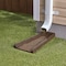 Groundsmart Brown Rubber Splash Block GSSBBN6 - alternate 3