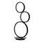Jonathan Y Juno 17.25" 3-Light Modern Contemporary Iron Dimmable Integrated LED Table Lamp w/Touch Sensor, Black JYL7102A - alternate 5