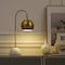 Homeroots 24" Brass Iron Desk Table Lamp With Brass Dome Shade 530939 - alternate 5