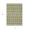 Homeroots 10' X 14' Artichoke Green Gray And Ivory Moroccan Washable Indoor Outdoor Area Rug 594297 - alternate 5
