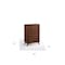 Homeroots 32in Brown Accent Chest With Four Drawers 473068 - alternate 3