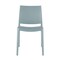 Homeroots Set of Four Baby Blue Heavy Duty Plastic Outdoor Stacking Dining Chairs, 4PK 565207 - alternate 6