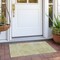 Homeroots 2' X 3' Gold Abstract Washable Non Skid Indoor Outdoor Area Rug 564251 - alternate 4