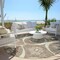 Homeroots 8' Taupe Brown And Ivory Round Medallion Washable Indoor Outdoor Area Rug 589652 - alternate 5