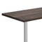 Flash Furniture Bennett 30 in x 60 in Solid Wood Indoor Tabletop in Dark Brown with 22 in x 22 in Dining Height GSF-REC3060-DKBRN-T2222S-GG - alternate 5