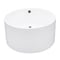 Kingston Brass 45-Inch Acrylic Round Double Ended Freestanding Tub with Overflow/Drain Assembly VTRO454523M3 - alternate 4