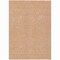 Homeroots 5' X 8' Peach And Beige Geometric Washable Indoor Outdoor Area Rug 610842 - alternate 7