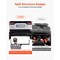 Vevor Class 3 Trailer Hitch Tow Hitch with 2" Receiver for 2020-2024 Toyota RAV4 NT-1604 - alternate 4